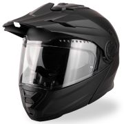 VINZ Prado Enduro helm / Systeemhelm - Mat Zwart