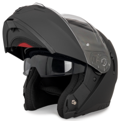 VINZ Pasco Systeemhelm - Mat Zwart