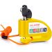 VINZ Elbroes Alarm Schijfremslot 6mm - Geel 