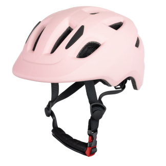 VINZ Parkway Kinderhelm Fiets - Mat Roze (tweede kansje)