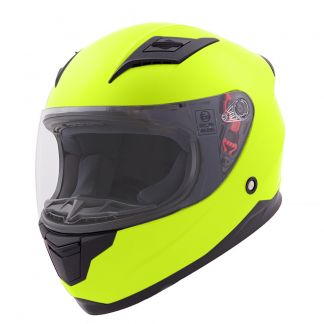 VINZ Cabot Kinderhelm - Fluor Geel