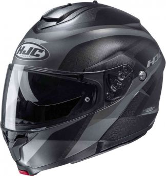 HJC C91 Taly - Mat Zwart / Grijs