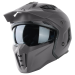 VINZ Kioto Streetfighter helm - Titanium (tweede kansje) VINZ Kioto Streetfighter helm - Titanium (tweede kansje)